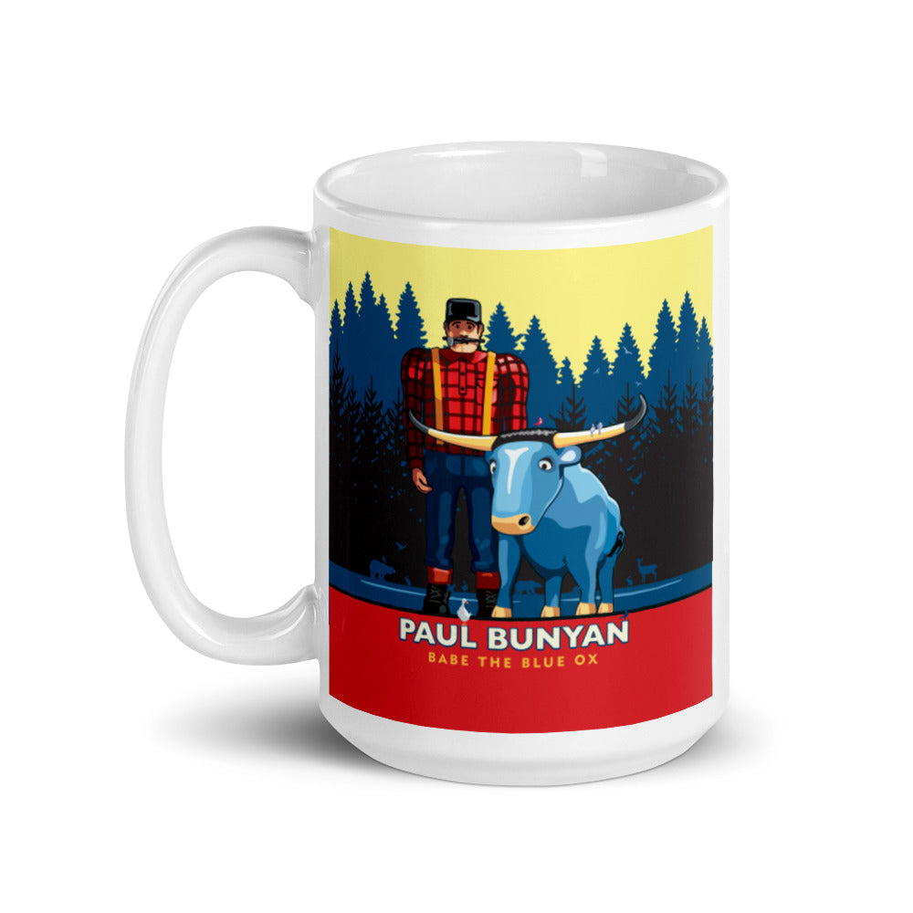 Landmark MN | Paul Bunyan Summer Ceramic Mug