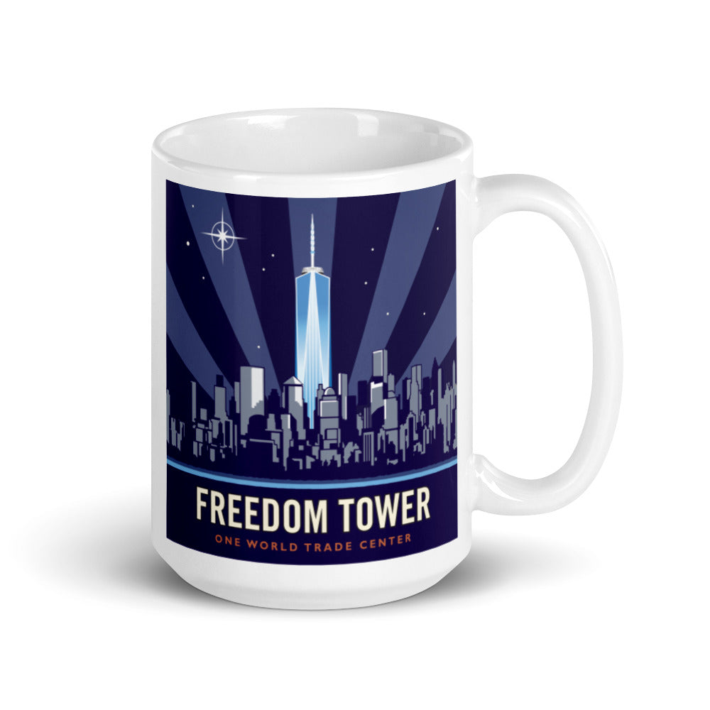 Landmark NY | NYC Freedom Tower Ceramic Mug