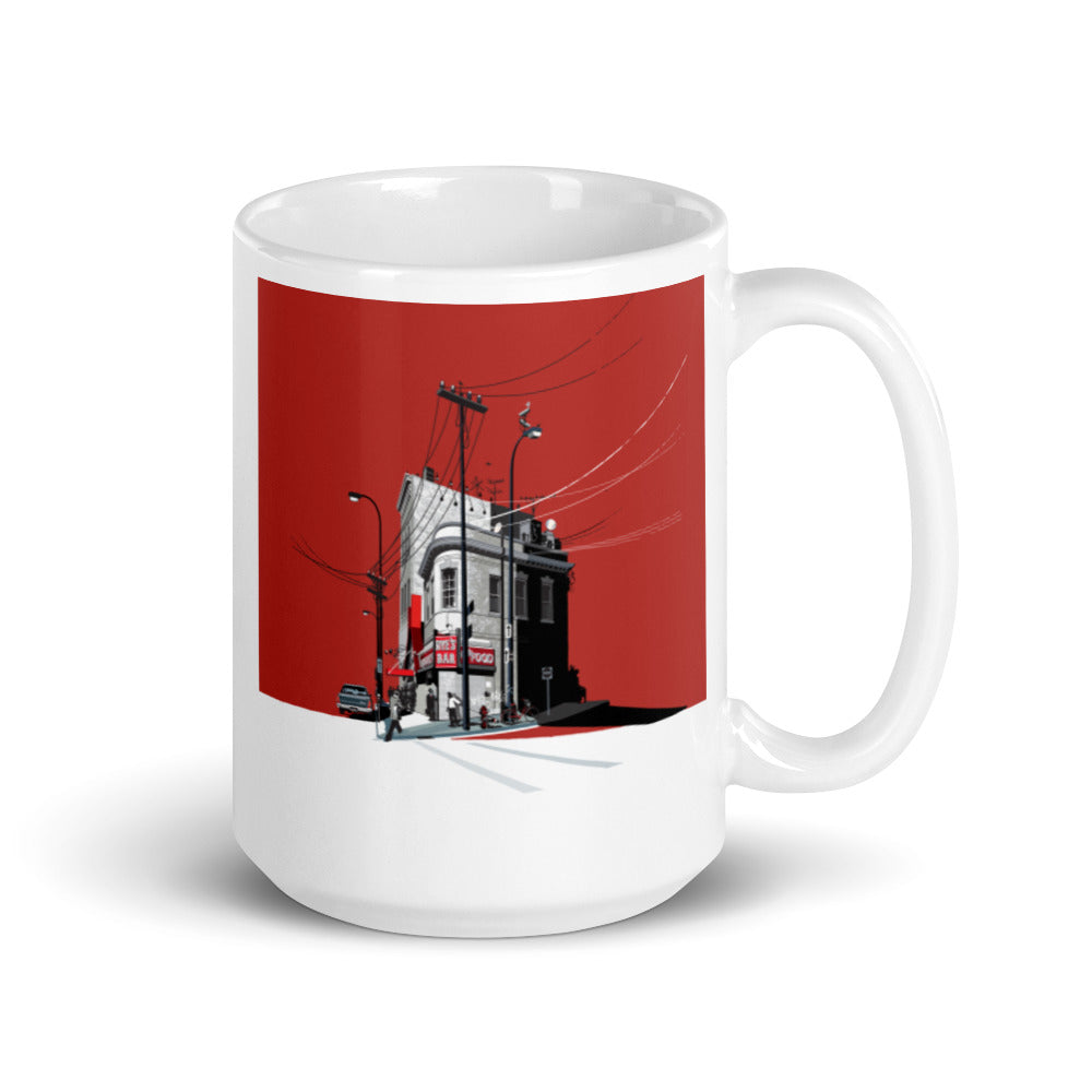 Landmark MN | Nye's Minneapolis on White Ceramic Mug